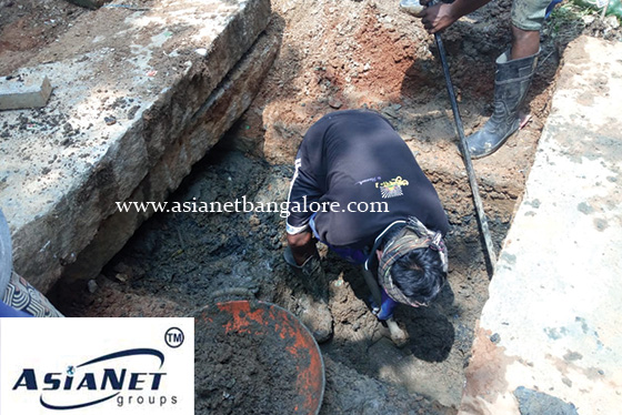 Drainage Chamber to Chamber Cleaning